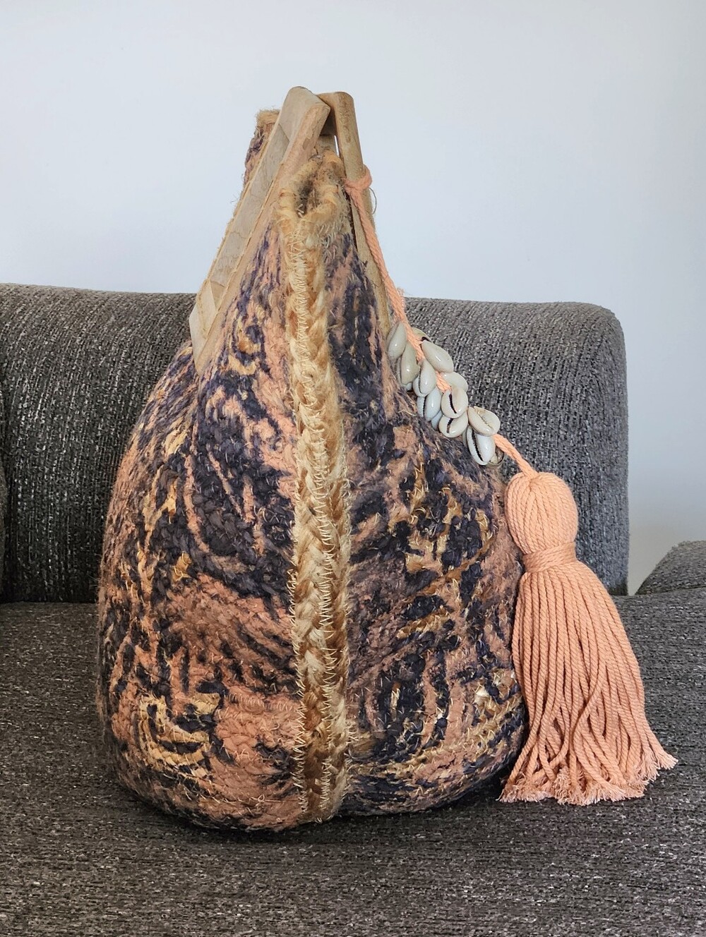 🆕️ 🏝Twig & Arrow🏝 - Woven Beach Tote Bag - Picture 6 of 16